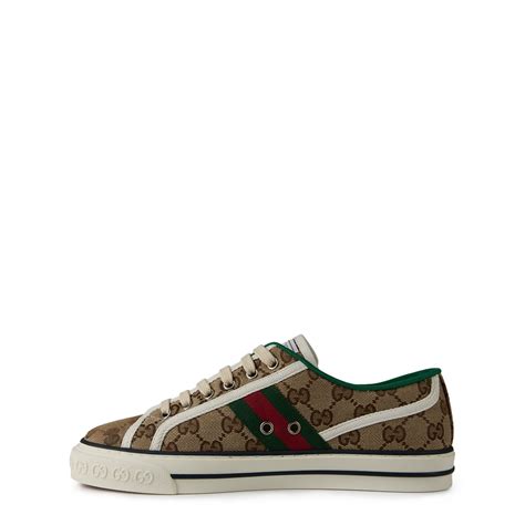 flannels gucci trainers womens|Gucci women's tennis trainers.